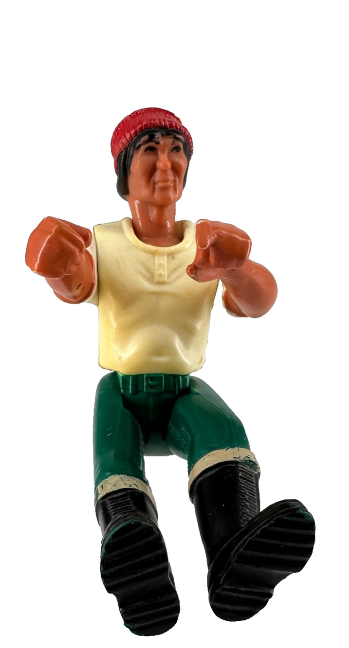Vintage 70s Adventure People Action Figure #312 Male Outdoorsman Fisher Price